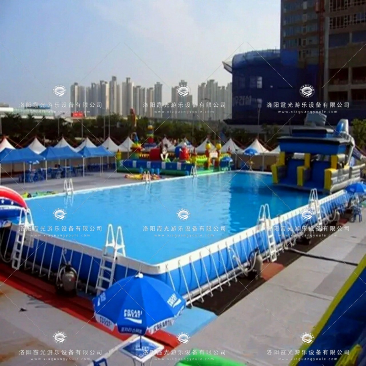芜湖广告支架游泳池